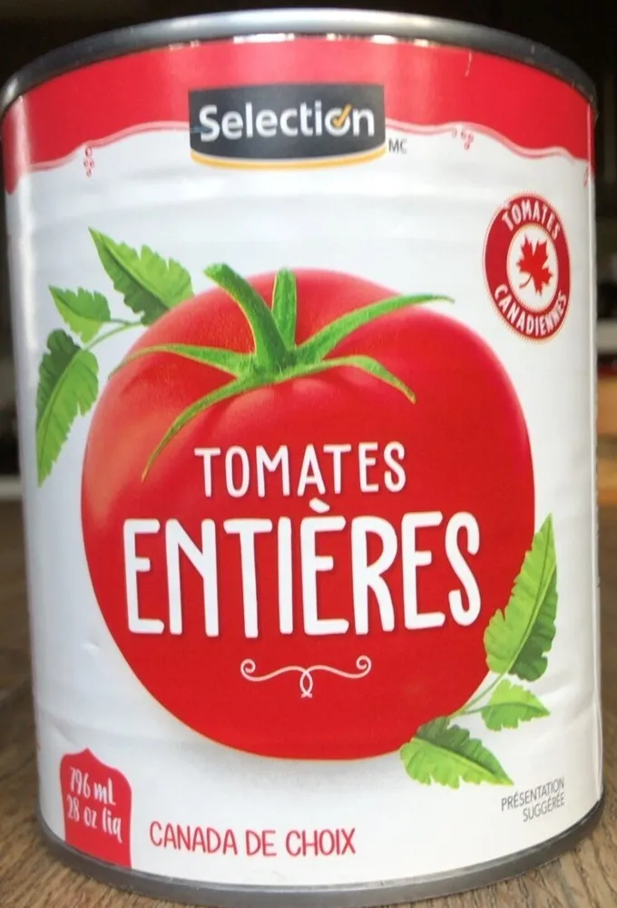 Tomates entières
