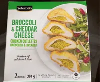 Escalopettes de poulet Brocoli & fromage