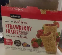 Fraises barres de cereales