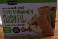Barres de cereales pommes et cannelle