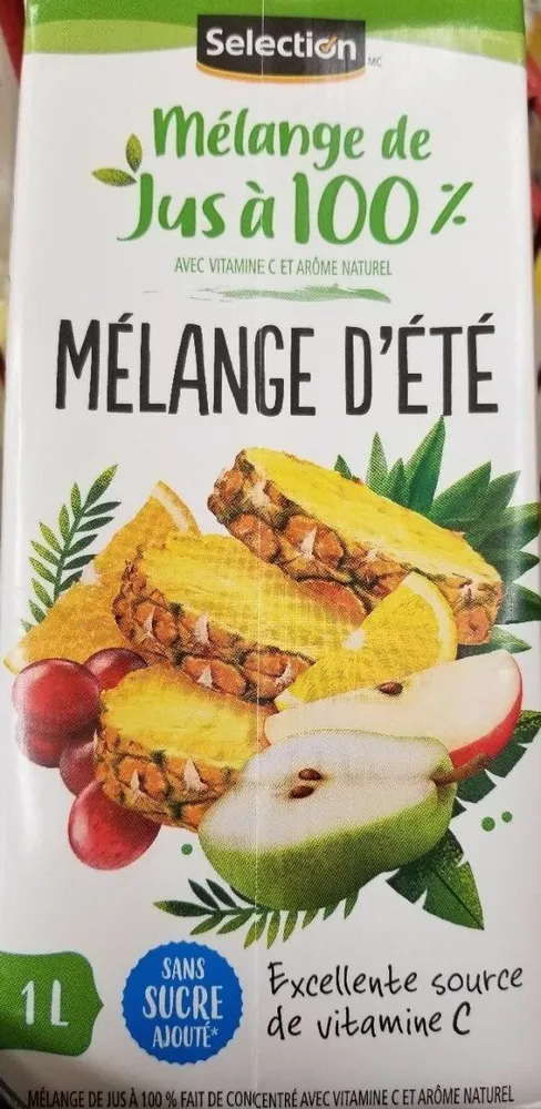 Selection Mélange d'été