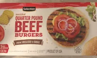 Quart de livre de boeuf burger
