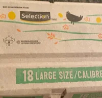 18 Large Chicken Eggs