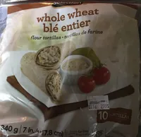 Whole Wheat Flour Tortillas