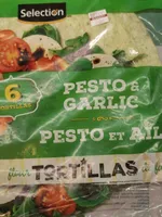 Selection Pesto Garlic Tortillas
