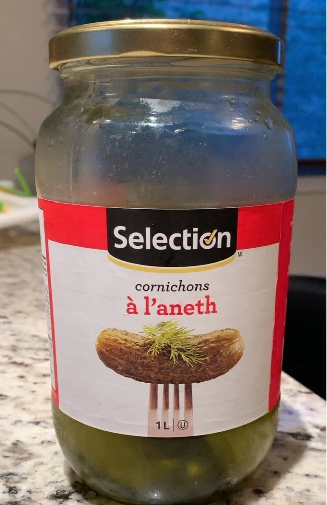 Cornichons à l’aneth