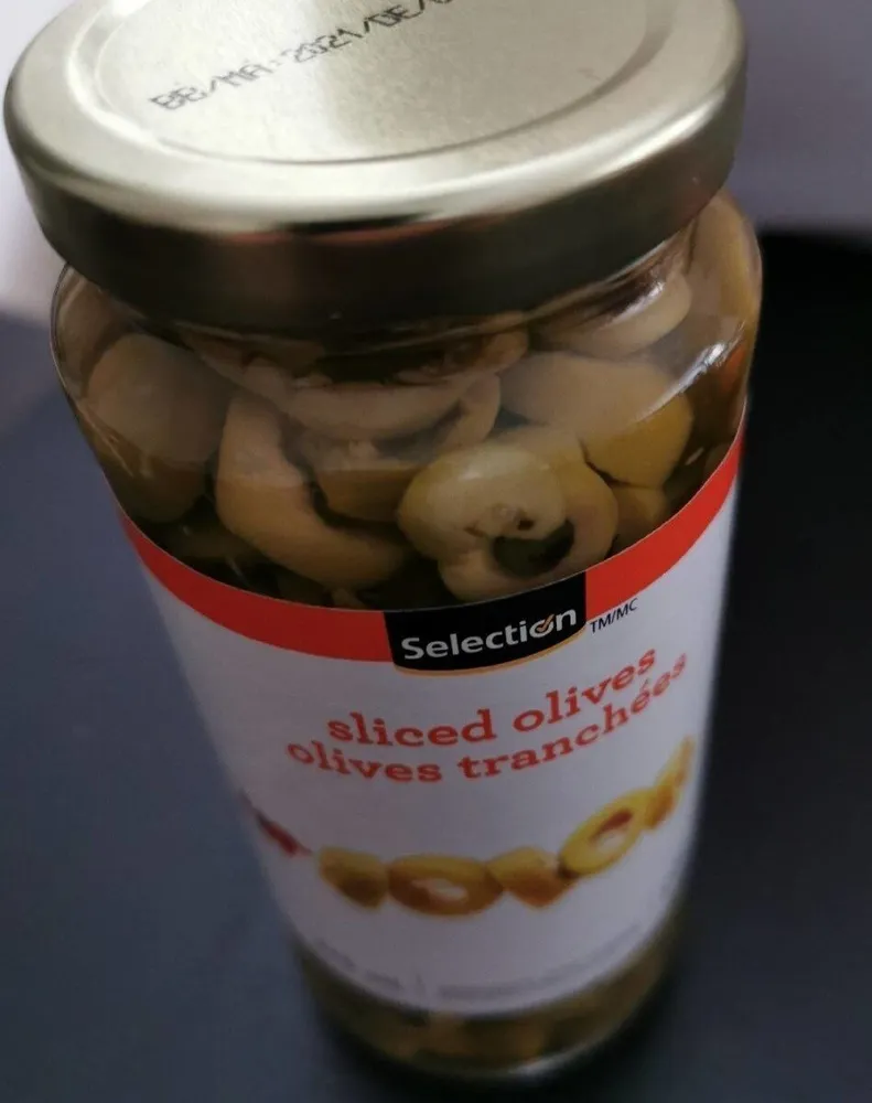 Olives tranchées
