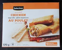 pâtés impériaux au poulet