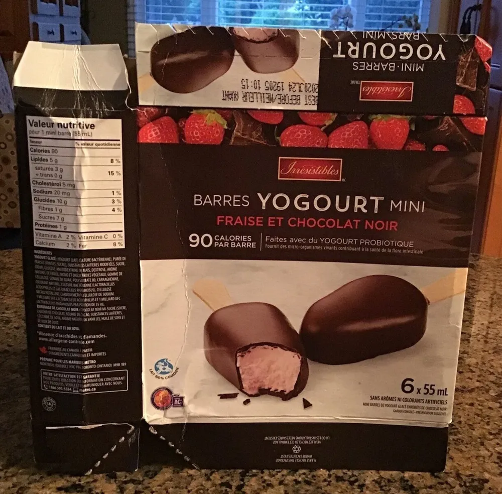 Barres Yogourtmini