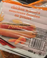 Saucisse fumées au poulet