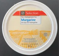 Margarine de soya non hydrogénée