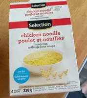 Poulet et nouille