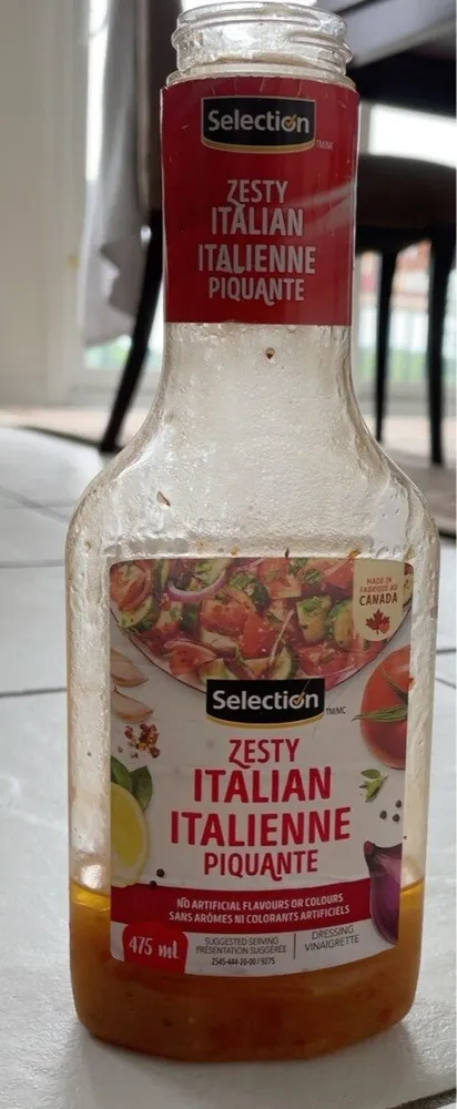 Zesty Italian Dressing
