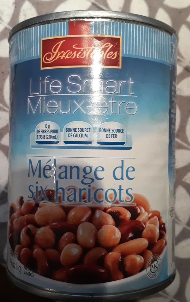 mélange de six haricots
