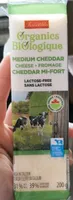 Fromage cheddar biologique