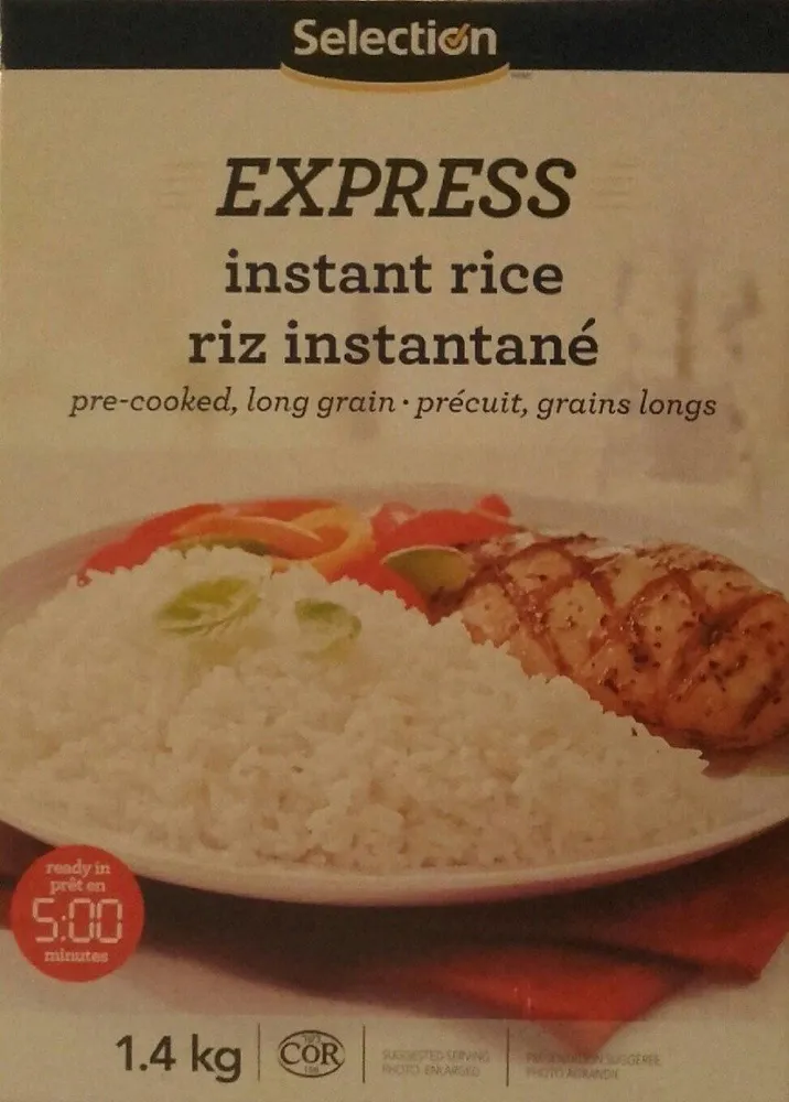 Riz instantané
