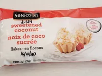 Noix de coco sucrée