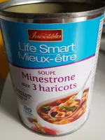 Soupe minestrone aux 3 haricots