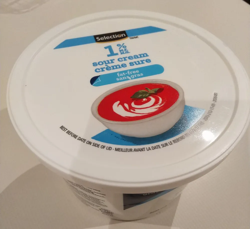 Crème sure 1%