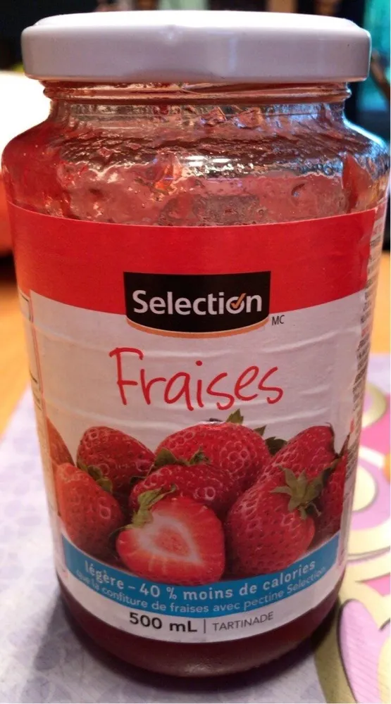 Tartinade de fraise