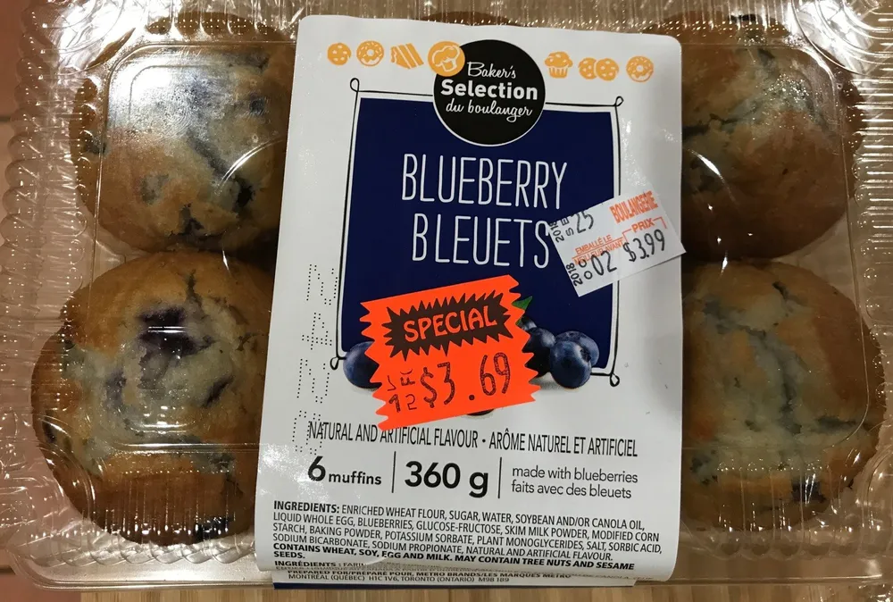 Muffins Bleuets