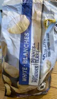 Pommes de terres blanches lavées