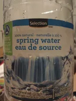 Eau de source