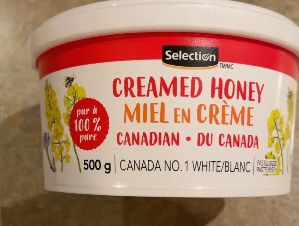 Miel en crème du Canada