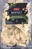 Ravioli fromage et epinard