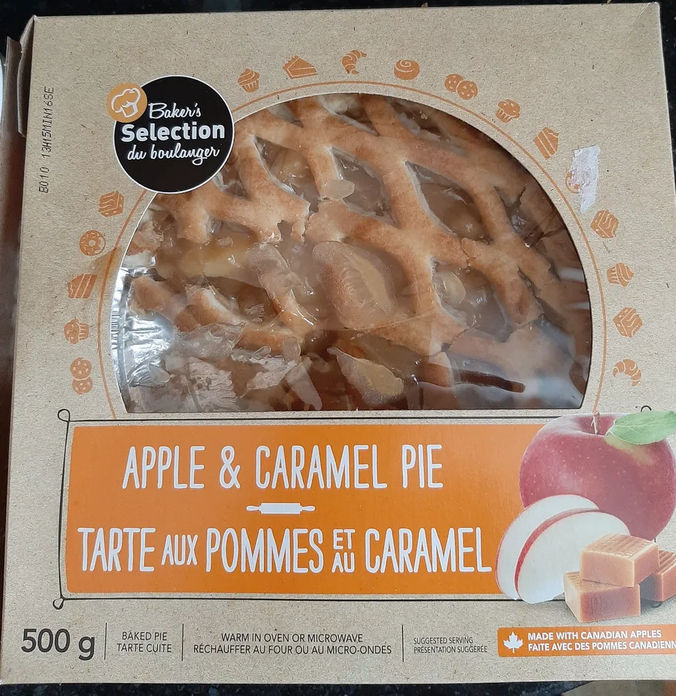 Tarte aux pommes et caramel