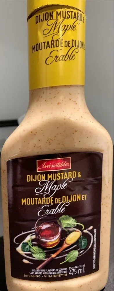 Dijon mustard & maple