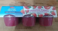 Compote pomme fraise