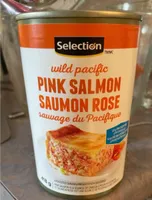 Saumon rose sauvage du pacifique