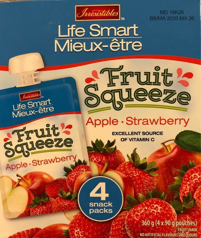 Presse fruits pomme fraise