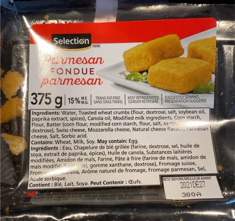 Fondue parmesan