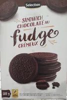 Sandwich chocolaté au fudge crémeux