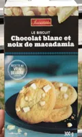 Le biscuit chocolat blanc et noix de macadam
