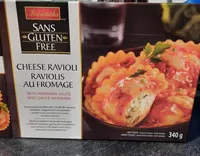 Raviolid au fromage avec sauce marinara