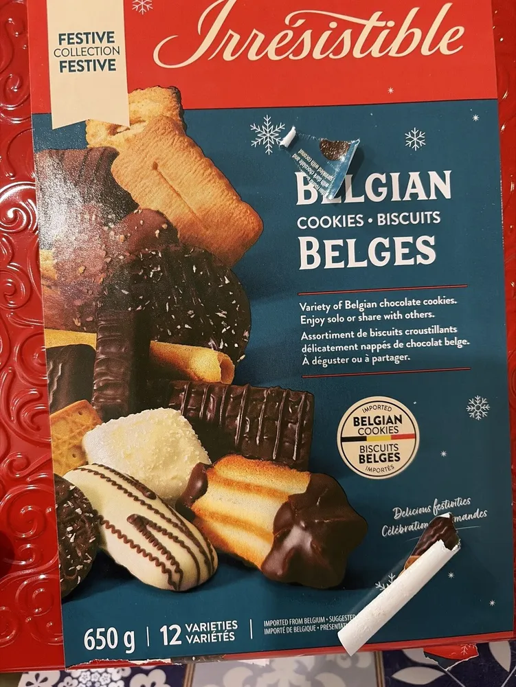Biscuits européens Chocolat Belge