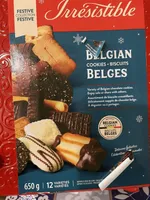 Biscuits européens Chocolat Belge