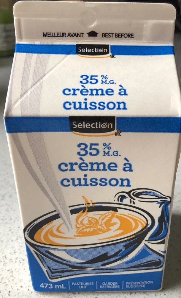 Crème à cuisson 35%