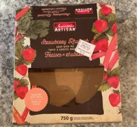 Tarte fraise et rhubarbe