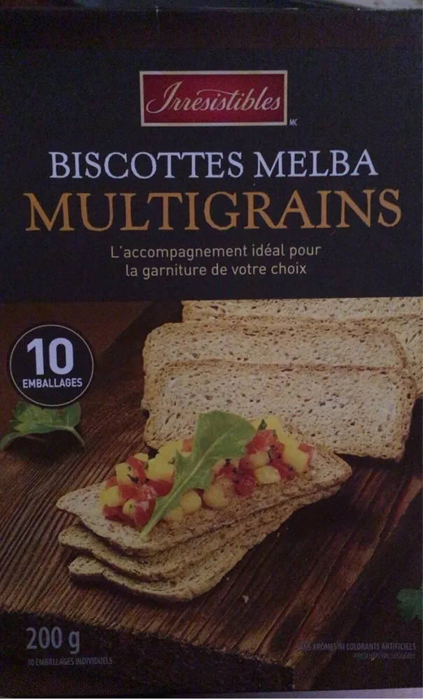 Biscottes Melba Multigrains