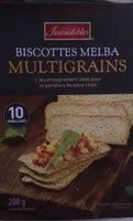 Biscottes Melba Multigrains