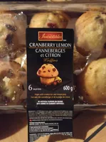 Cranberry lemon muffin