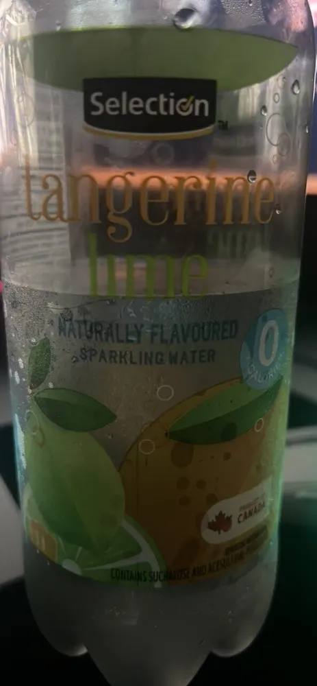Boisson d'eau gazeuse