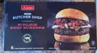 Sirloin Beef Burgers