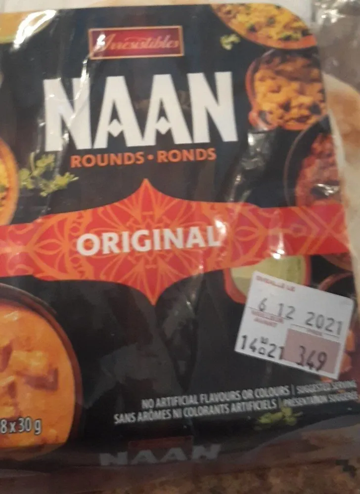 Naan ronds original