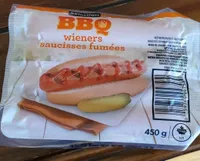 Wieners Saucisses fumées Bbq