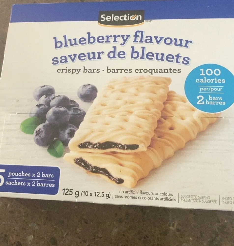 Barres croquantes